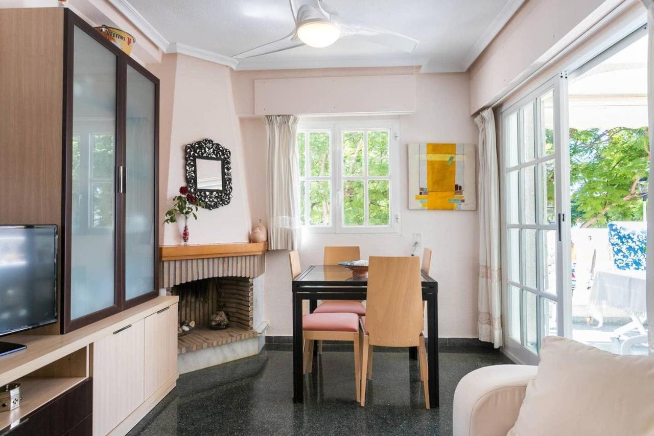 Fantastico Apartamento Con Piscina Santa Pola Bagian luar foto