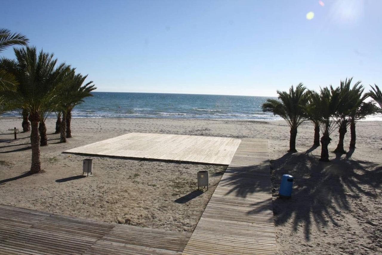 Fantastico Apartamento Con Piscina Santa Pola Bagian luar foto